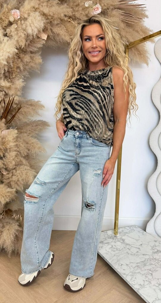 2 KANTEN DRAAGBARE TOP SNAKE