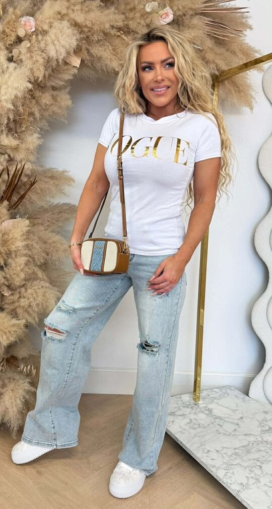 VOGUE BASIC TEE WHITE