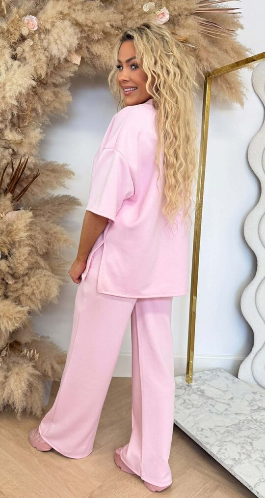 LUCA SPLIT 2 PIECE SET LIGHTPINK