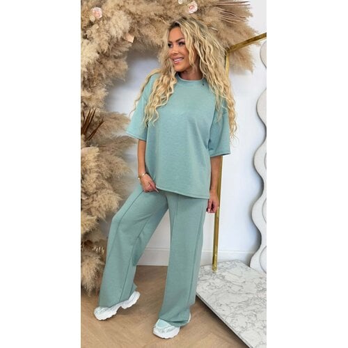 LUCA SPLIT 2 PIECE SET GREEN