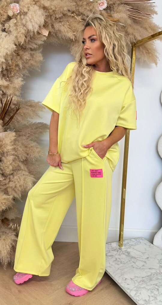 VIRAL LONG EMBLEEM SET YELLOW VIRAL LONG EMBLEEM SET YELLOW