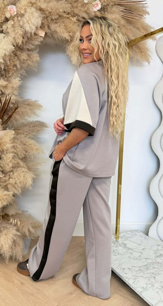 GIGI TWEEDELIGE SET TAUPE