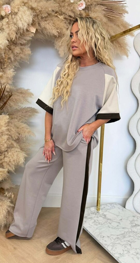 GIGI TWEEDELIGE SET TAUPE