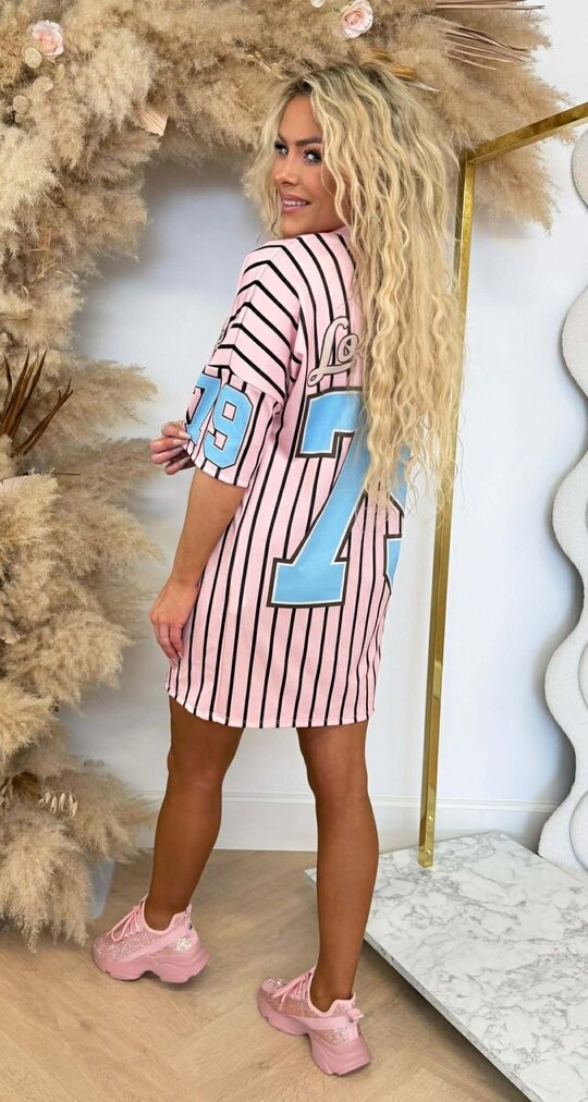 BASY LOS ANGELES DRESS PINK