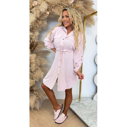 FRANKEL LUS DRESS LIGHTPINK