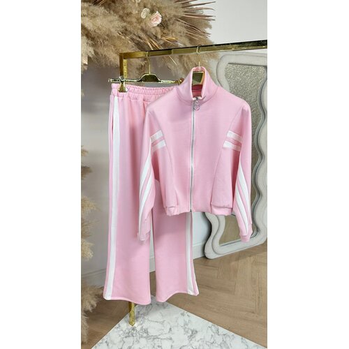 ELIN STRIPE SET PINK -