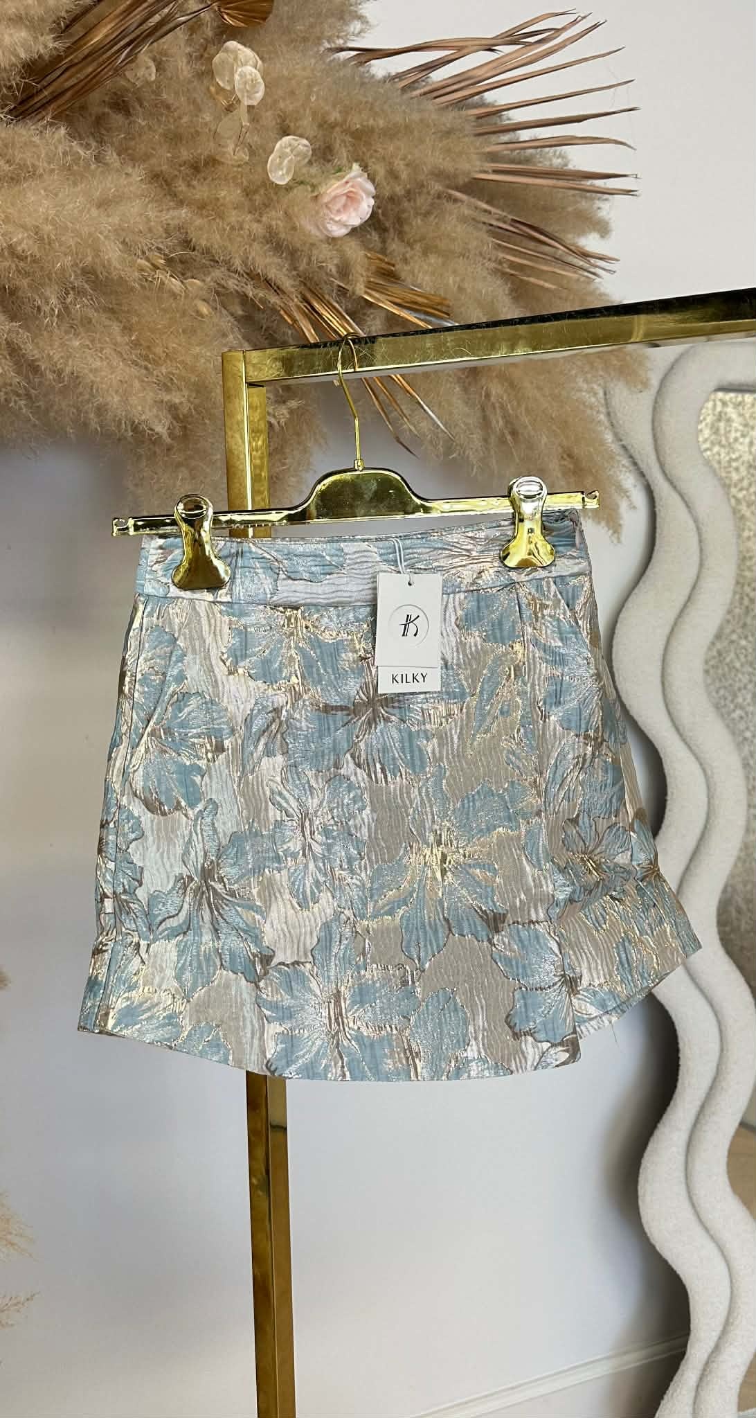 SHINE FLOWER SKORT 1001 BLUE