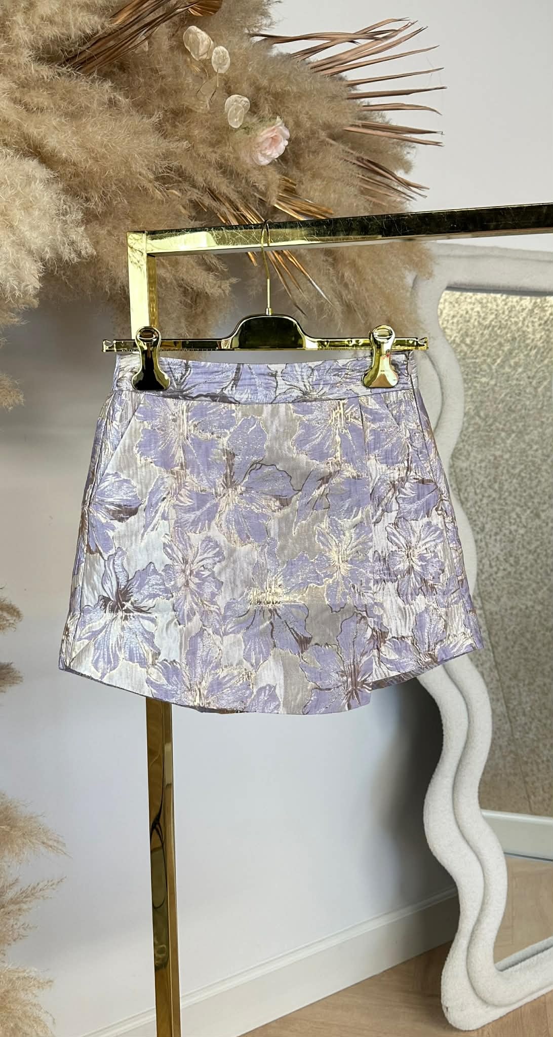 SHINE FLOWER SKORT 1001 LILA