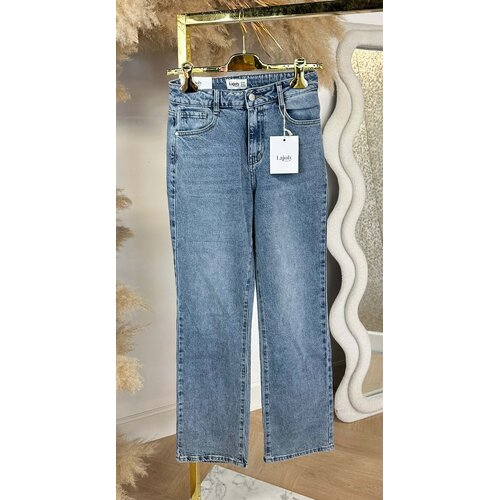 STRAIGHT FIT JEANS 0067-8 LIGHTDENIM