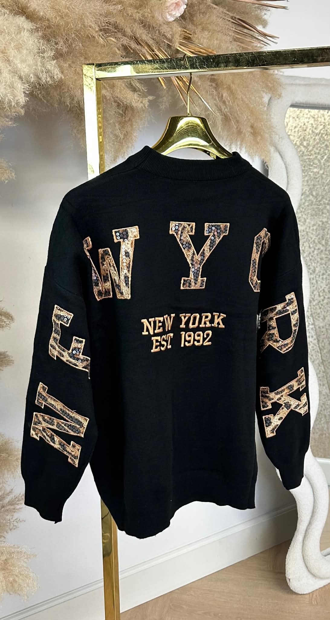 NEW YORK 1992 SWEAT 10420 BLACK