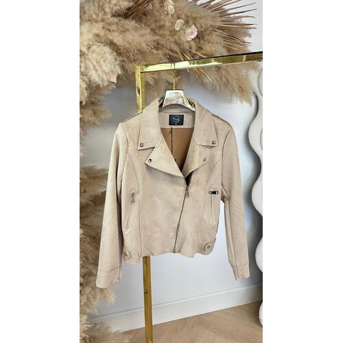 SUEDINE ZIP JACKET 3346 BEIGE