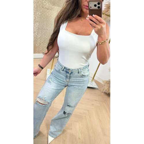 CECE BASIC TRAVEL TOP OFFWHITE