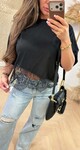 JUNA LACE TOP BLACK