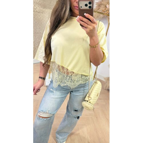 JUNA LACE TOP YELLOW