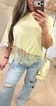 JUNA LACE TOP YELLOW
