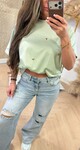 HEARTS STUDS TEE 531 MINT