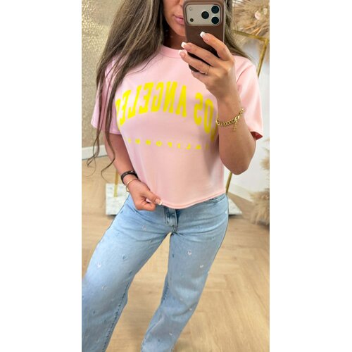 CALI CROPPED TOP PINK