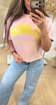 CALI CROPPED TOP PINK