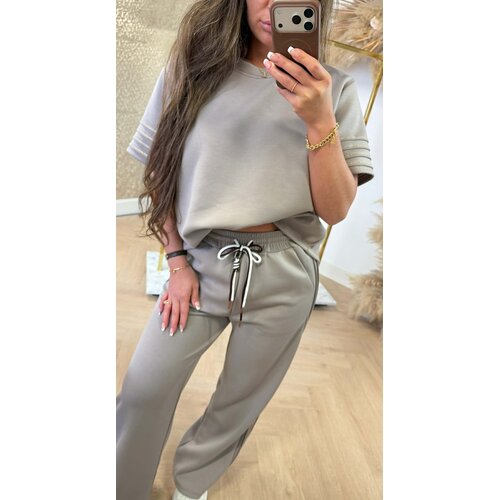 GOLDEN TWO PIECE SET TAUPE