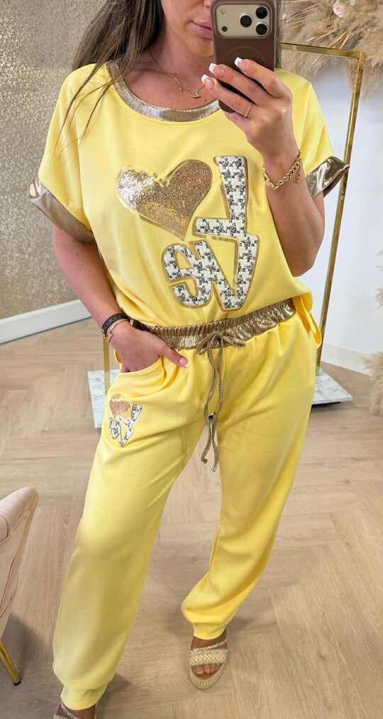 BRONS LOVE SET YELLOW