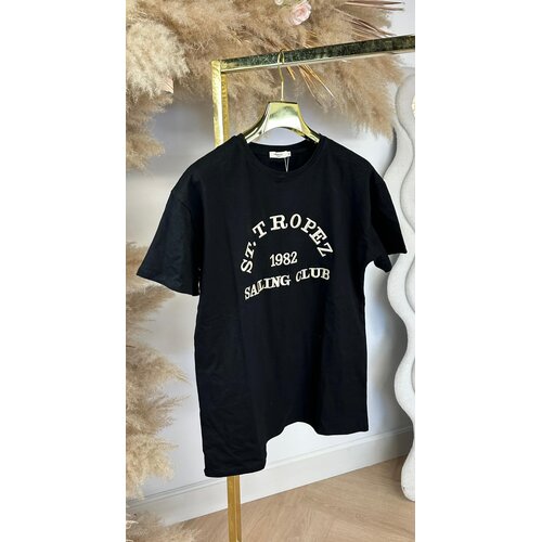 ST TROPEZ TEE 167 BLACK