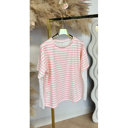 LILLY STRIPE TOP WHITE