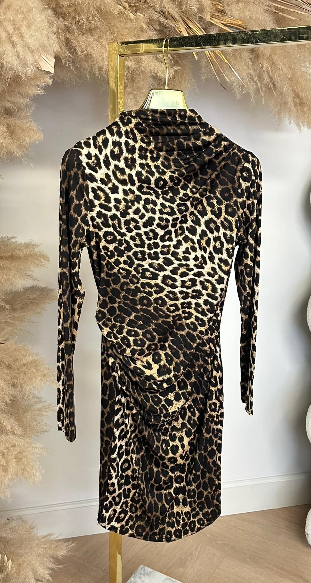 BY SWAN TRAVEL DRESS 9812 LEOPARD