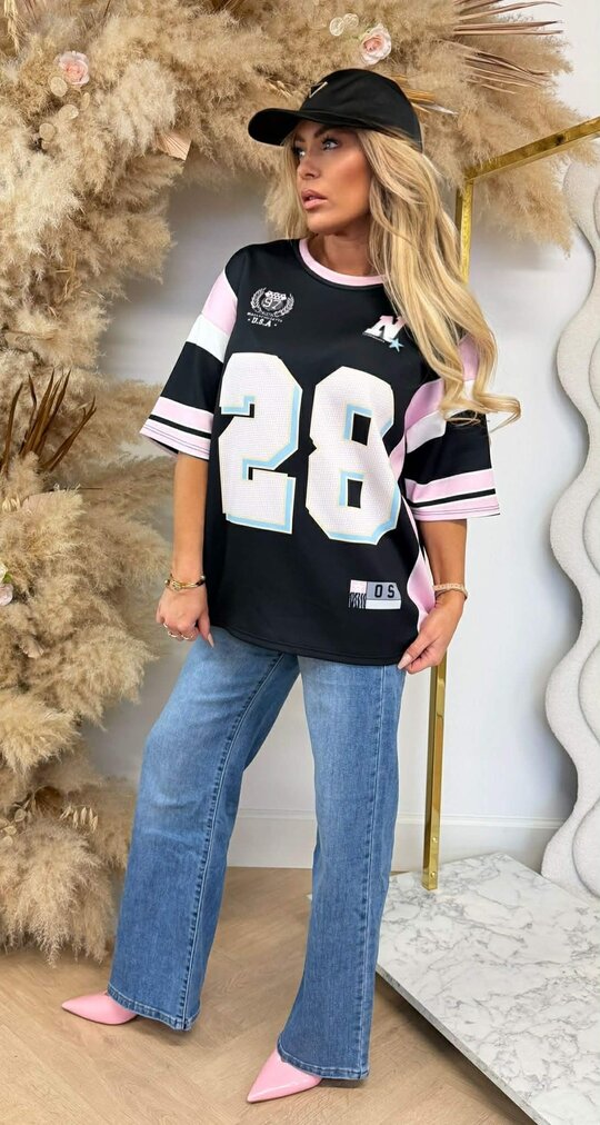 28 BASEBALL SHIRT BLACK