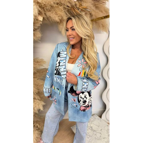 MINNIE HAPPY BLAZER DENIMBLUE