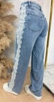 FESTIVAL LACE JEANS 0055-20 DENIMBLUE