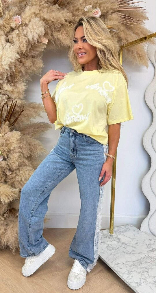 AMOUR TEE R7457 YELLOW
