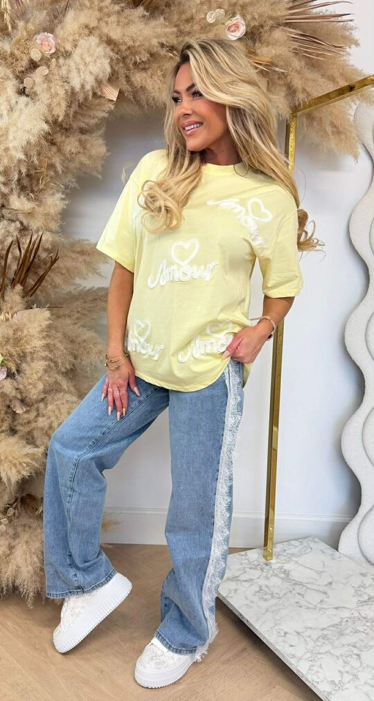 AMOUR TEE R7457 YELLOW