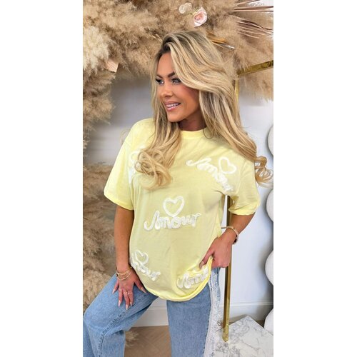 AMOUR TEE R7457 YELLOW