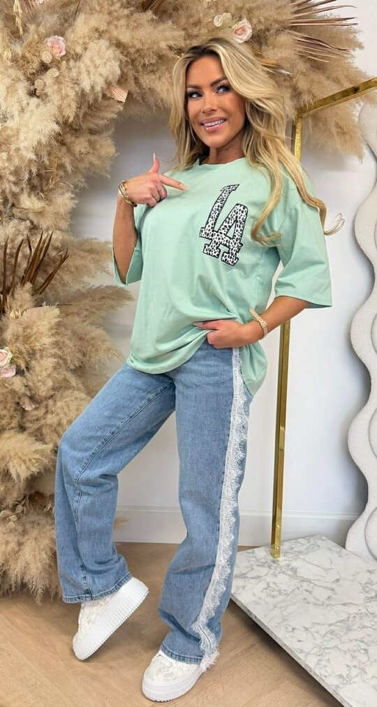 LA LOGO LEO TEE *L* MINT