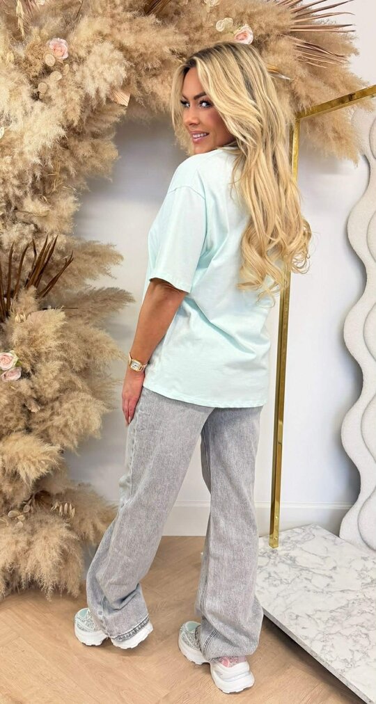 GLITTER SHIRT 69002 MINT