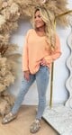 MINDY SOFT V TOP ORANGE