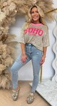 SEQUIN SOHO SHIRT NEONPINK