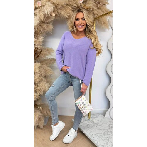 MINDY SOFT V TOP LILA