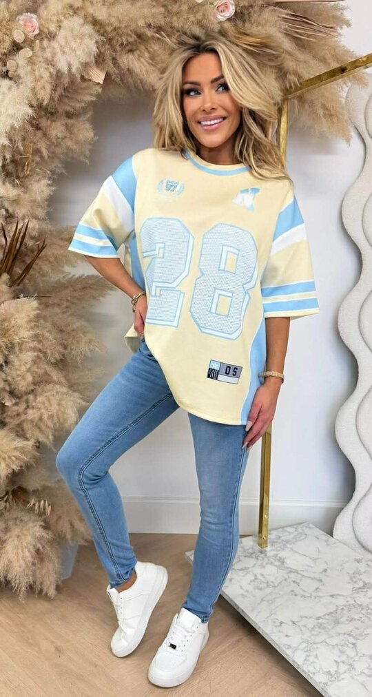 28 BASEBALL SHIRT YELLOW