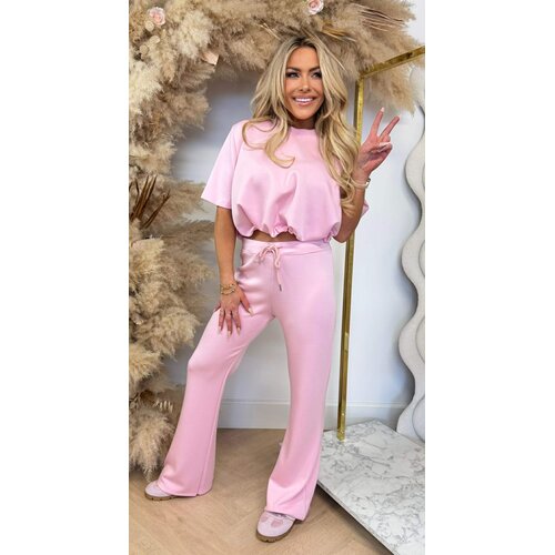 BESTSELLER MUSTY CROPPED SET PINK BESTSELLER MUSTY CROPPED SET PINK