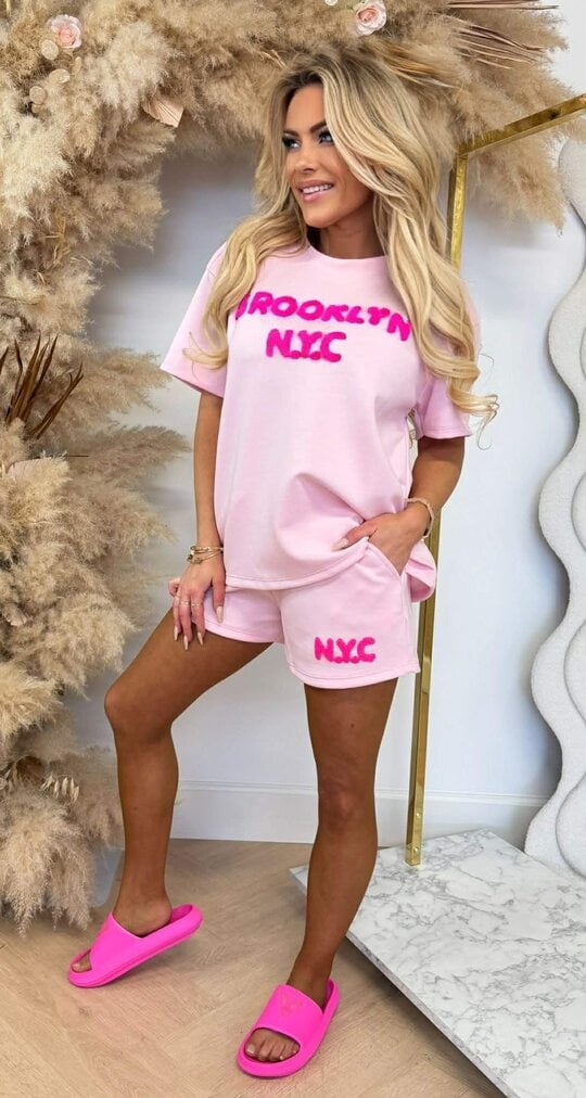 BROOKLYN NYC SET LIGHTPINK