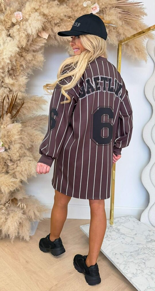 FOCUSSTORM DRESS CHOCO