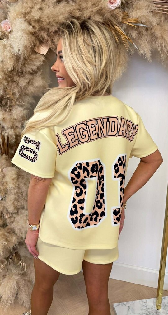 SPORTY LEGENDARY LEO SET YELLOW