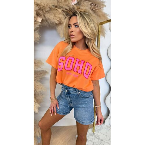 SOHO BESTSELLER SHIRT 8011080 ORANGE/PINK