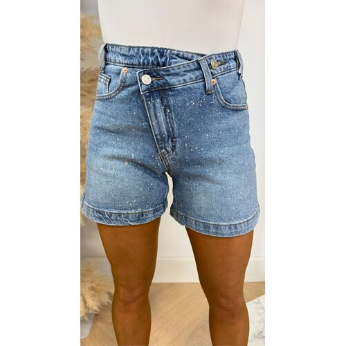 GLITZ DENIM SHORT 2291-1 DENIMBLUE