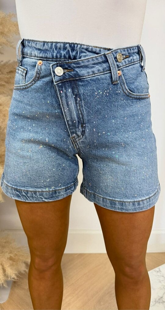 GLITZ DENIM SHORT 2291-1 DENIMBLUE