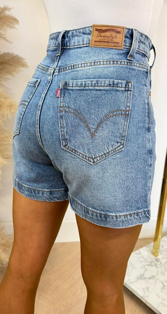 GLITZ DENIM SHORT 2291-1 DENIMBLUE