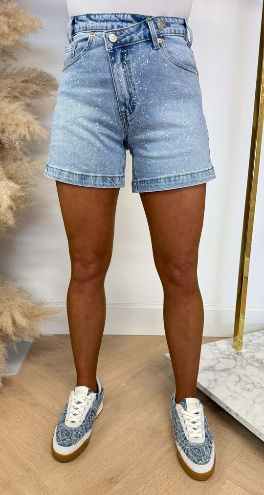 GLITZ DENIM SHORT 2292-1 LIGHTDENIM