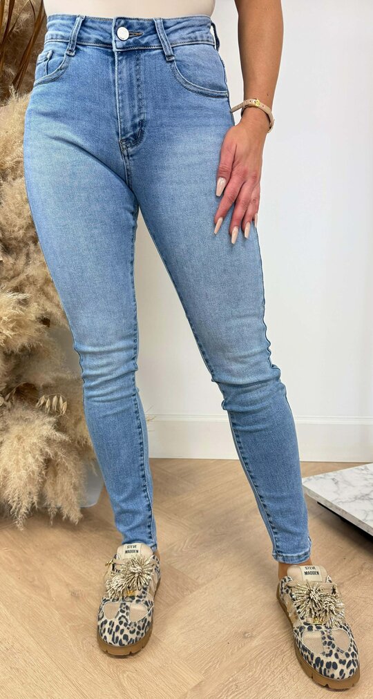 MISS DENIM SKINNY JEANS 6541 BLUE