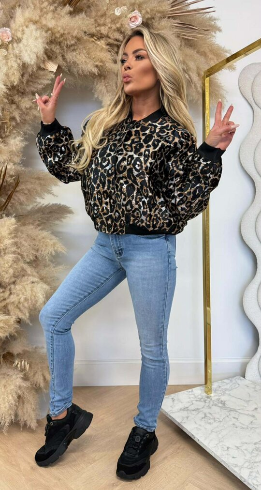 JESSY LEO BOMBERJACKET 5254 BLACK JESSY LEO BOMBERJACKET 5254 BLACK